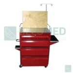 Carro Rojo De 4 Cajones