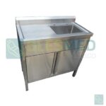 Lavabo Pasteur Derecho De Acero Inoxidable