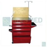 Carro Rojo De 5 Cajones