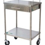 Mesa Pasteur con Cajón Acero Inoxidable